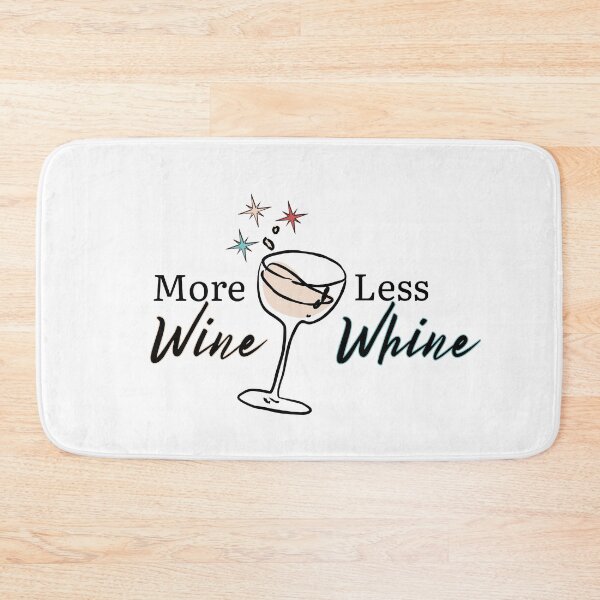 Item preview, More Wine Less Whine | White Wine Lovers designed and sold by SunandShade.