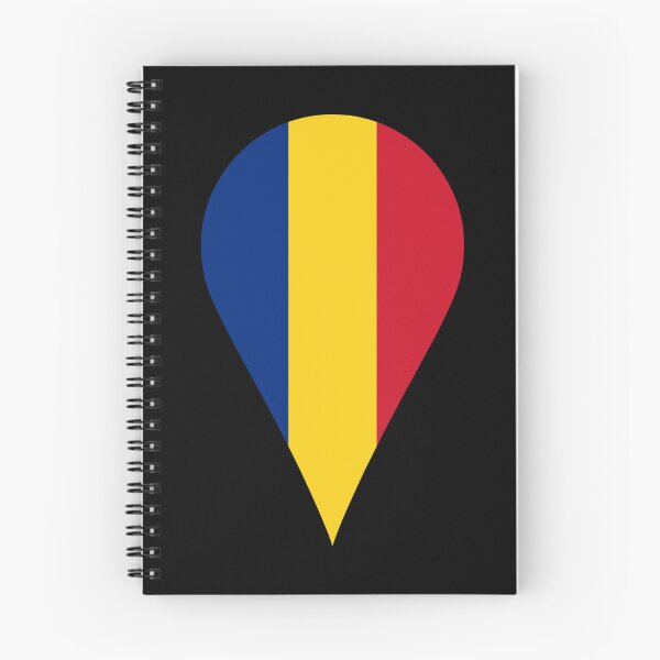 Item preview, Romania Flag Location Pin Map Marker | Romanian Destination GPS Icon designed and sold by NTGUILTY.