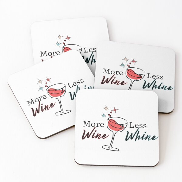 Item preview, More Wine Less Whine | Red wine lovers designed and sold by SunandShade.
