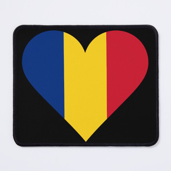 Item preview, Romania Heart Flag Graphic | I Love Romania Patriotic Symbol designed and sold by NTGUILTY.