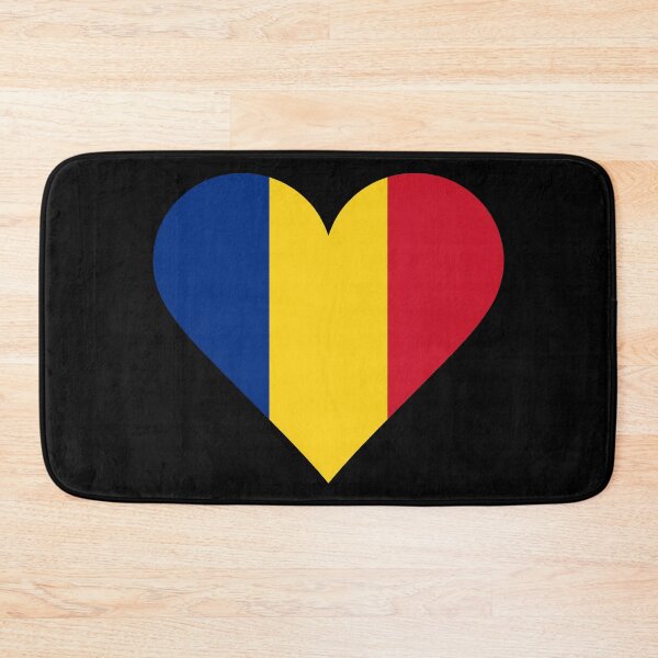 Item preview, Romania Heart Flag Graphic | I Love Romania Patriotic Symbol designed and sold by NTGUILTY.