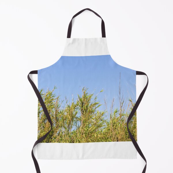 Item preview, Tall Reeds And Green Marsh Grasses Against A Clear Blue Sky On Sunny Day designed and sold by Nmallia.