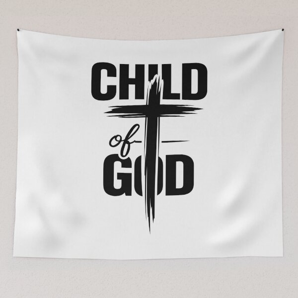 Item preview, Child of God Christian Cross Design designed and sold by NovaCutCrafts.