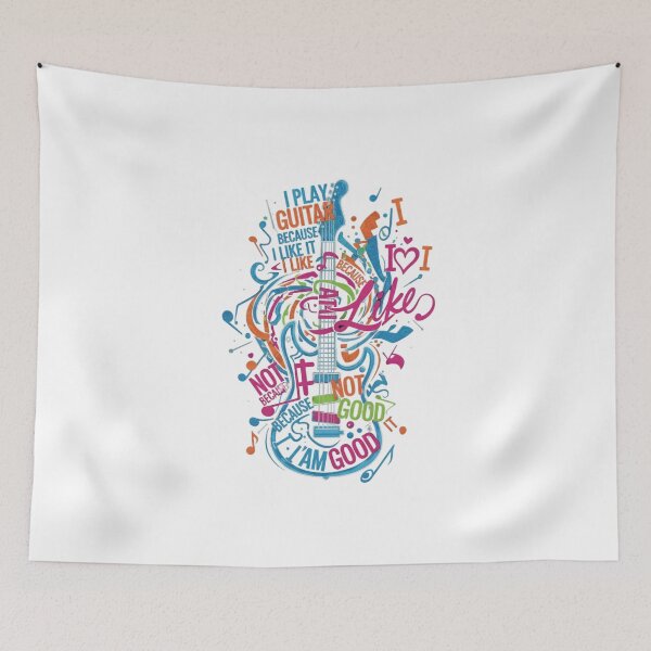 Item preview, I Play Guitar Because I Like It Not Because I'm Good At It designed and sold by SkrabinhoArt.