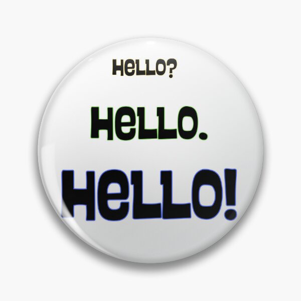 Item preview, HELLO? HELLO. HELLO! | Fun with Punctuation designed and sold by SunandShade.