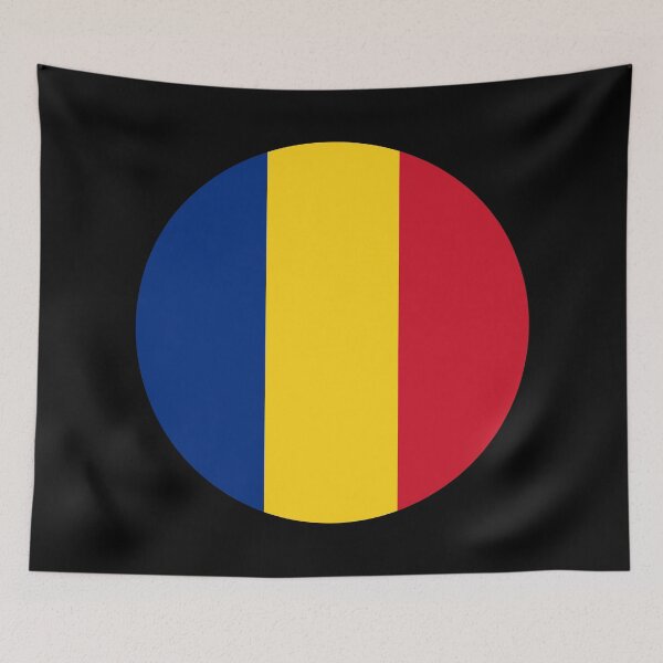 Item preview, Round Romania Flag Icon | Circular Romanian Flag Button Element designed and sold by NTGUILTY.
