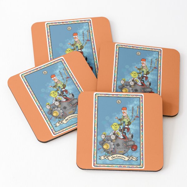 Item preview, Muppet Tarot - the Lovers designed and sold by a r T a z.