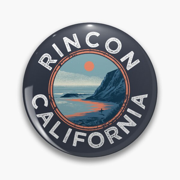 Item preview, Rincon - California (with White Lettering) designed and sold by VelvetRoom.
