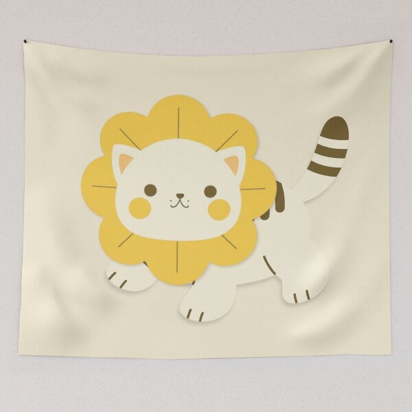Item preview, Dandy Lion Kitty designed and sold by TurquoiseBird.