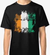 Cote d'Ivoire Elfenbeinküste flag graphic really cool design Classic T-Shirt