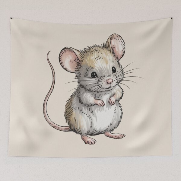 Item preview, sweet little mouse designed and sold by 123ks.