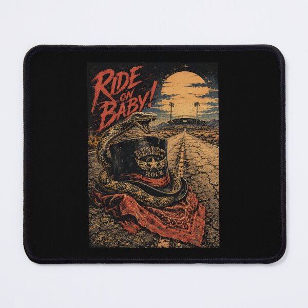 Item preview, Ride On Baby Jungle Highway Classic Rock Tour Snake Graphic Tee designed and sold by Fanverse Merchandise.