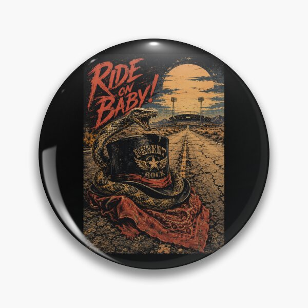 Item preview, Ride On Baby Jungle Highway Classic Rock Tour Snake Graphic Tee designed and sold by Fanverse Merchandise.