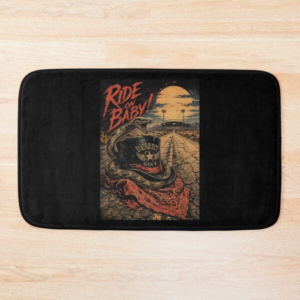 Item preview, Ride On Baby Jungle Highway Classic Rock Tour Snake Graphic Tee designed and sold by Fanverse Merchandise.