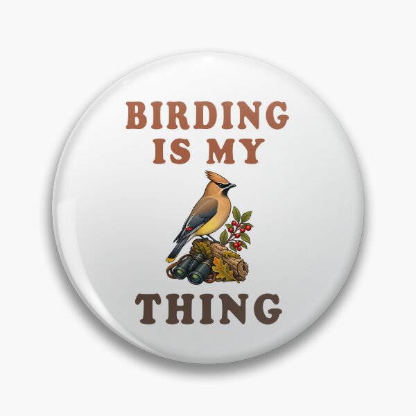 Item preview, Birding Is My Thing  Vintage Birdwatching Shirt for Nature Lovers designed and sold by Mambila.