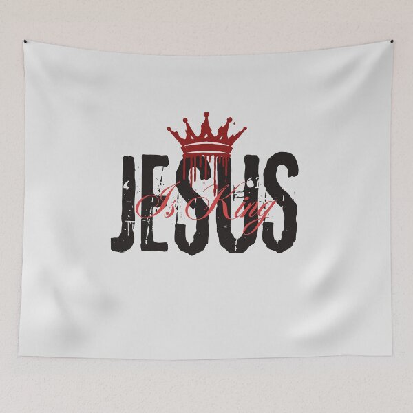 Item preview, Jesus Is King - Redemption Episcopal Church  - Birthday Gifts For Dad - White designed and sold by Doiemacreations.