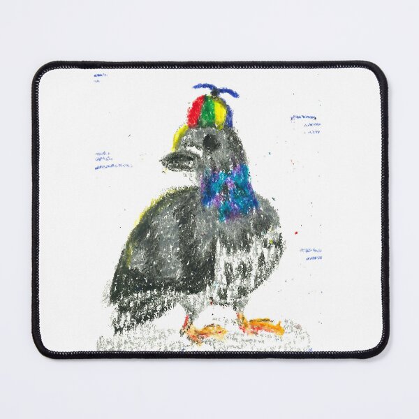 Item preview, Pinwheel Hat Pigeon designed and sold by potterspatch.