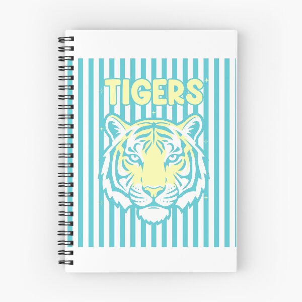 Item preview, Tigers Retro Stripes School Spirit T-Shirt – Tiger Mascot Game Day Shirt designed and sold by PalleteCreation.