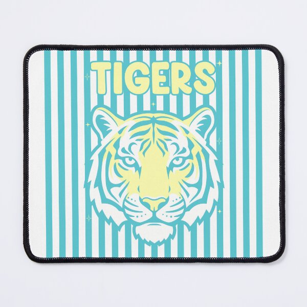 Item preview, Tigers Retro Stripes School Spirit T-Shirt – Tiger Mascot Game Day Shirt designed and sold by PalleteCreation.