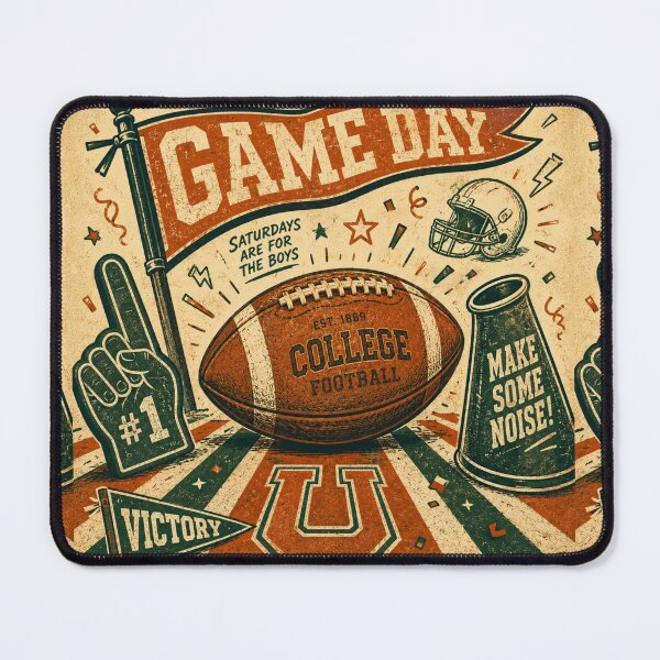 Item preview, Saturdays Are For Game Day College Football Tailgate Tee designed and sold by Fanverse Merchandise.