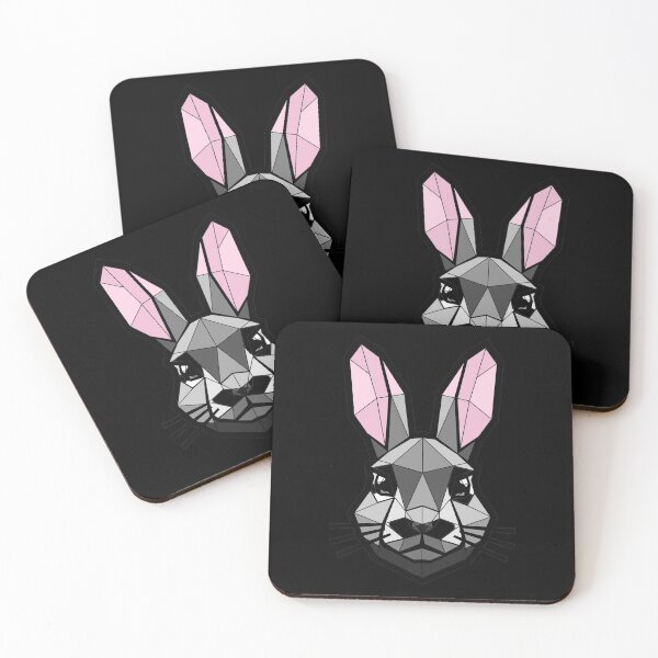 Item preview, Geometric Rabbit - Low Poly Rabbit Design designed and sold by GeoBeast.