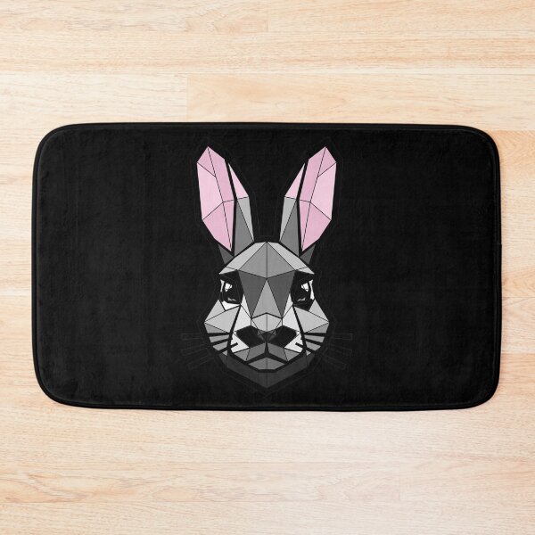 Item preview, Geometric Rabbit - Low Poly Rabbit Design designed and sold by GeoBeast.