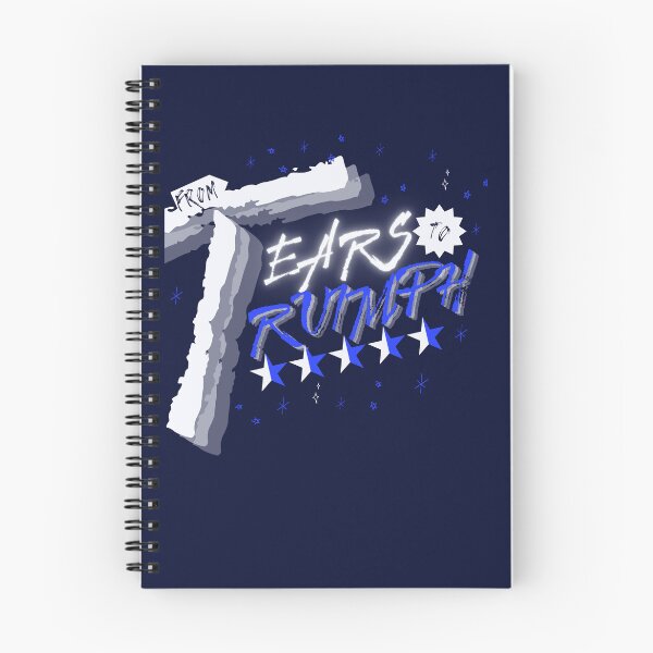 Item preview,  Tears to Truimph - Holy Ghost Easter Inspo Quotes  - Bridal Shower Gifts - Navy Blue designed and sold by Doiemacreations.