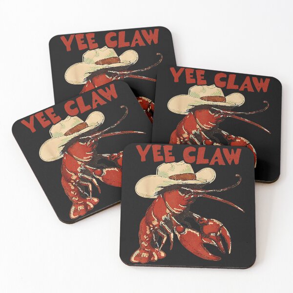Item preview, Yee Claw Crawfish Cowboy Southern Western Humor designed and sold by CharlieConon.