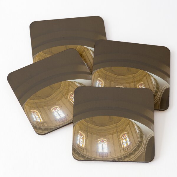 Item preview, Church Dome With Stained Glass Windows and Ornate Classical Architecture Interior designed and sold by Nmallia.