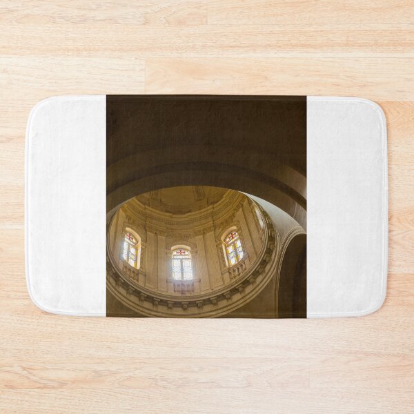 Item preview, Church Dome With Stained Glass Windows and Ornate Classical Architecture Interior designed and sold by Nmallia.