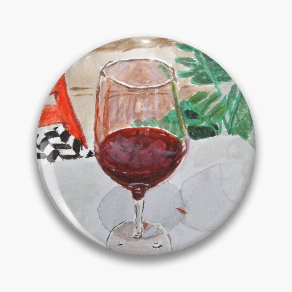 Aperçu de l'œuvre Vin rouge, chaise haute et plantée créée et vendue par JoanDeLaPlana.