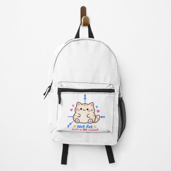 Item preview, Cute Chemistry Cat 1s Orbital Science Pun designed and sold by EntropyThreads.