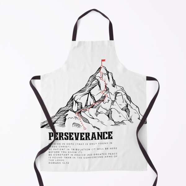 Item preview, Perseverance Mountain Romans 12:12 Christian Tee designed and sold by PureGritFaith.