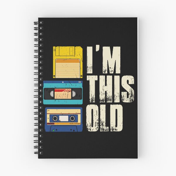Item preview, I'm This Old Retro 80s 90s Technology Nostalgia designed and sold by Vermanartist.
