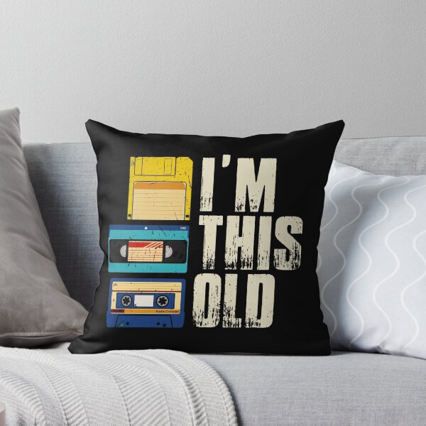 Item preview, I'm This Old Retro 80s 90s Technology Nostalgia designed and sold by Vermanartist.