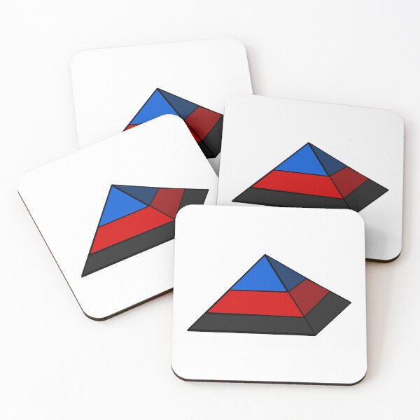 Artikelvorschau, Pyramiden-Pride-Flagge Polyamorie entworfen und verkauft von HarveyHandcraftsandDesigns.