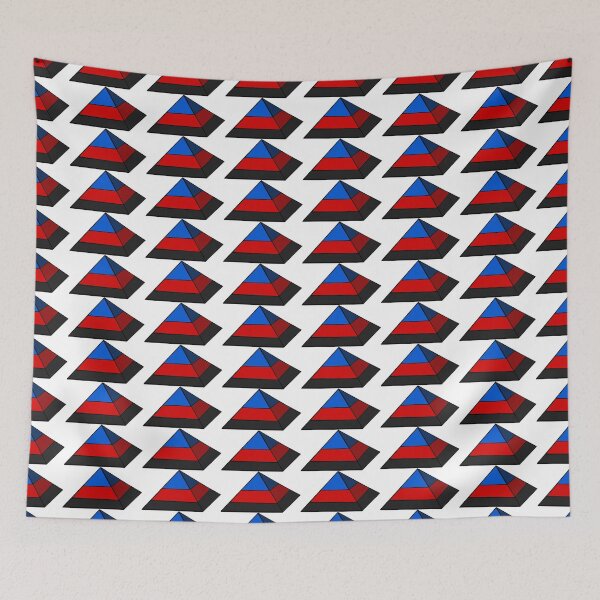 Item preview, Pyramid Pride Flag Polyamory designed and sold by HarveyHandcraftsandDesigns.
