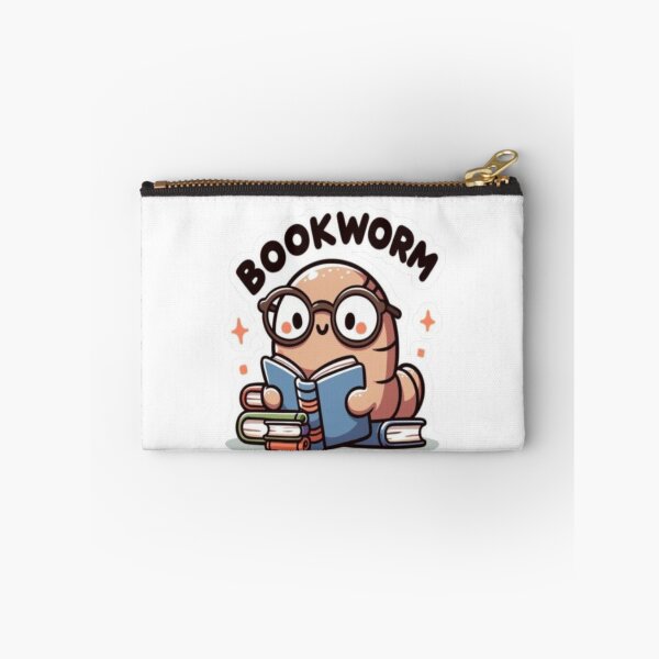 Item preview, Cute Cozy Bookworm Reading a Book – Study Sticker designed and sold by Shree shyam khatu ji.