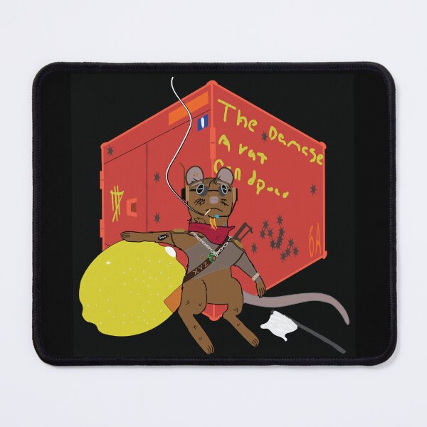 Item preview, The Damage A Rat Can Do-Graffiti designed and sold by Devin Hammer.
