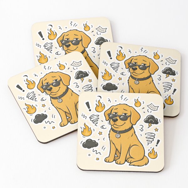 Item preview, Not My Circus Unbothered Dog Funny Meme Sticker designed and sold by Fanverse Merchandise.
