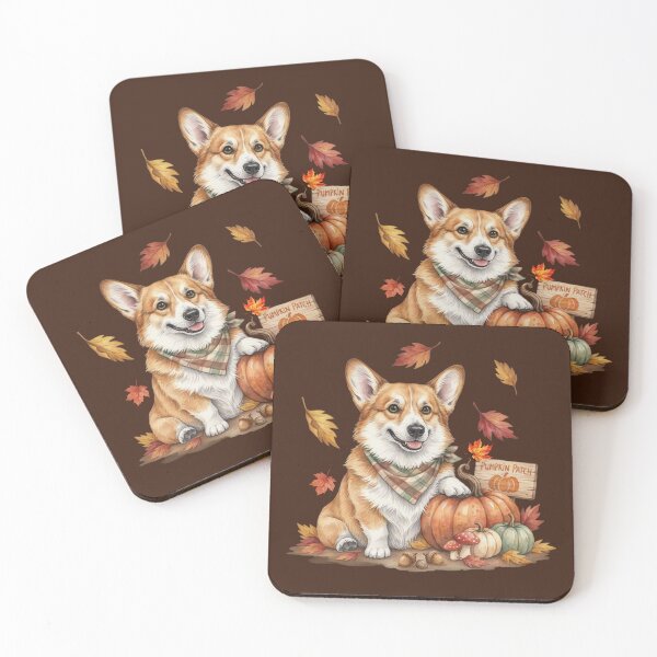 Item preview, Autumn Corgi Pumpkin Patch Fall Dog Lover designed and sold by Cute & Sassy Custom Gifting Boutiques.