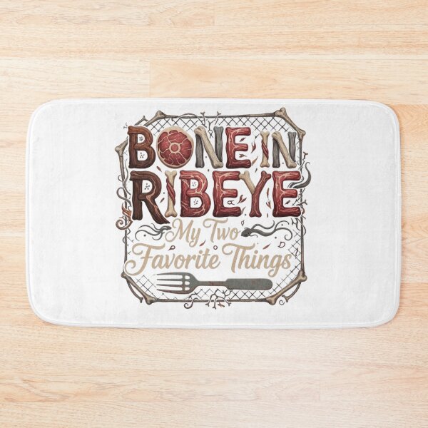 Item preview, Bone in Ribeye My Two Favorite Things designed and sold by SkrabinhoArt.