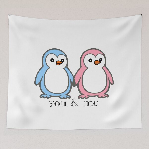 Item preview, You & me – two Penguins, one connection Set 2 designed and sold by Pippo-Penguin.
