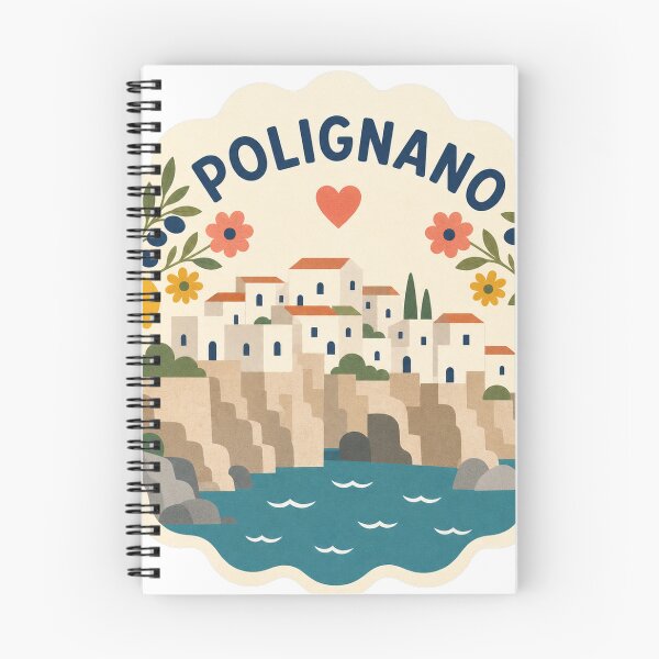 Item preview, Polignano Italy Travel Souvenir Modern Folk Art designed and sold by VisualArtsOasis.