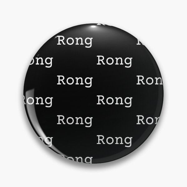 Item preview, Rong white text designed and sold by postpunkmamma.