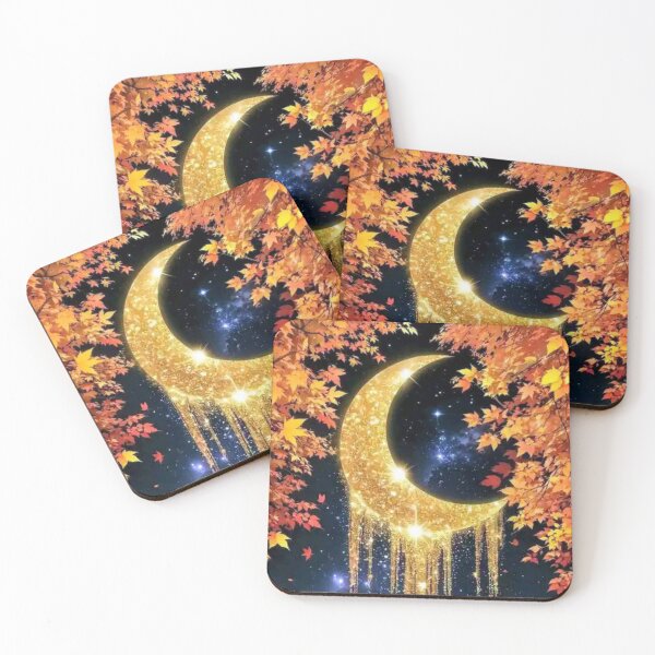 Item preview, Golden leaves designed and sold by Imaan-Store.