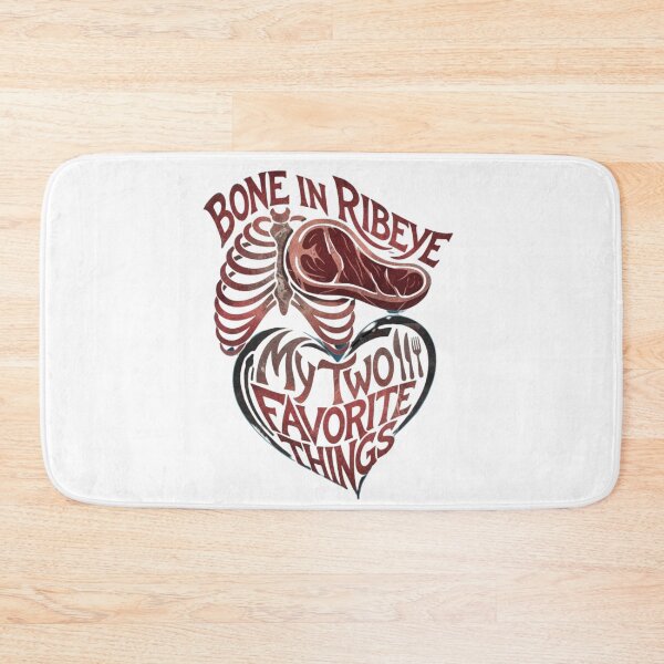 Item preview, Bone in Ribeye My Two Favorite Things designed and sold by SkrabinhoArt.
