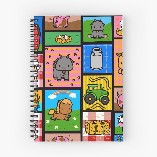 Item preview, Happy Little Farm Animal Patchwork designed and sold by CI Creative Design LLC.