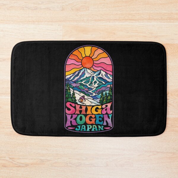 Item preview, Shiga Kogen Japan Stained Glass Travel designed and sold by TomFrontierArt.