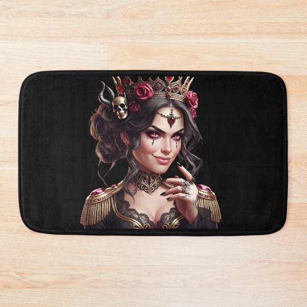 Item preview, Queen Crown Epaulettes Roses Choker designed and sold by Voodoo Store Paranormal Collections.